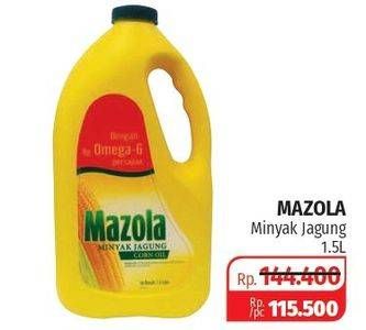 Promo Harga MAZOLA Oil Corn 1500 ml - Lotte Grosir