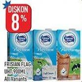 Promo Harga FRISIAN FLAG Susu UHT Purefarm All Variants 900 ml - Hypermart