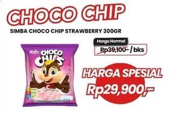 Promo Harga Simba Cereal Choco Chips Strawberry 300 gr - Carrefour