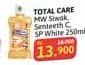 Promo Harga Total Care Mouthwash Siwak Salt, Sensitive Teeth, Sparkling White 250 ml - Alfamidi