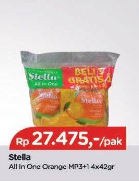 Promo Harga Stella All In One Orange 42 gr - TIP TOP