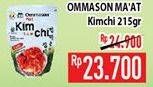 Promo Harga OMMASON Mat Kimchi 215 gr - Hypermart