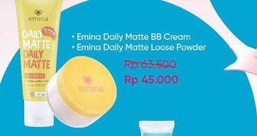 Promo Harga EMINA Daily Matte Loose Powder/BB Cream  - Guardian