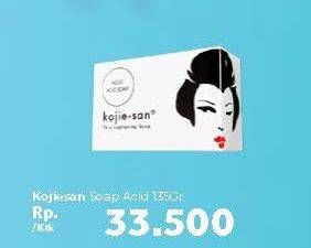 Promo Harga KOJIE SAN Skin Lightening Soap 135 gr - Carrefour