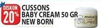 Promo Harga CUSSONS BABY Cream New Born 50 gr - Hypermart