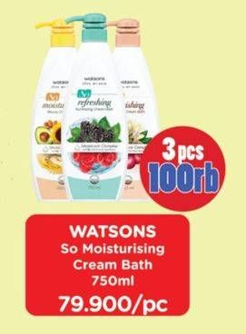 Watsons So Refreshing Cream Bath