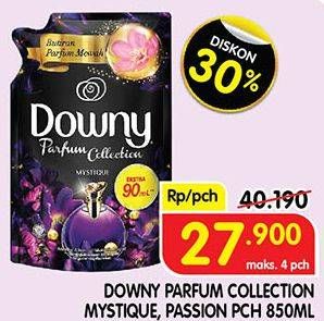 Promo Harga DOWNY Parfum Collection Mystique, Passion 850 ml - Superindo