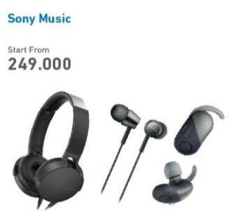 Promo Harga SONY Headphone All Variants  - Electronic City