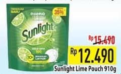 Promo Harga Sunlight Pencuci Piring Jeruk Nipis 100 910 ml - Hypermart