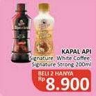 Promo Harga Kapal Api Kopi Signature Drink/Kapal Api White Coffee Drink  - Alfamidi