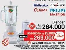 Promo Harga Miyako/Advance/Cosmos/Philips/Maspion Blender  - LotteMart