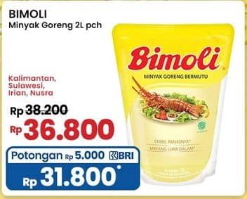 Promo Harga Bimoli Minyak Goreng 2000 ml - Indomaret