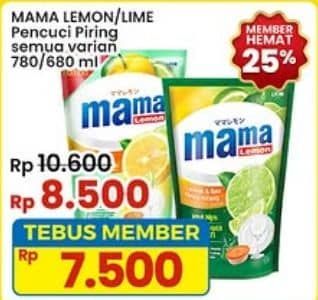 Harga Mama Lemon/Mama Lime Pencuci Piring