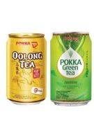 Promo Harga POKKA Minuman Teh Oolong Tea, Jasmine Green Tea 300 ml - Carrefour
