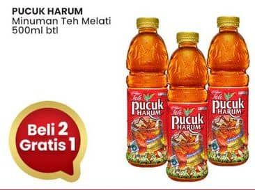 Promo Harga Teh Pucuk Harum Minuman Teh Jasmine 500 ml - Indomaret