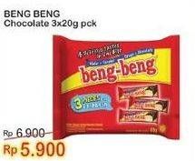 Promo Harga BENG-BENG Wafer Chocolate per 3 pcs 20 gr - Indomaret