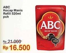 Promo Harga ABC Kecap Manis 520 ml - Indomaret