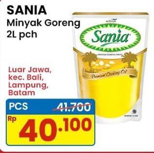 Promo Harga Sania Minyak Goreng 2000 ml - Indomaret