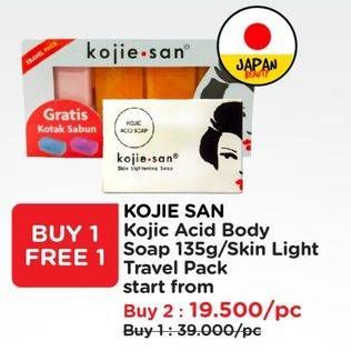 Kojie San Kojic Acid Body Soap/Skin Light Travel Pack