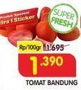 Promo Harga Tomat Bandung per 100 gr - Superindo