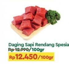 Promo Harga Daging Rendang Sapi per 100 gr - TIP TOP