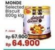 Promo Harga Monde Selected Biscuit 800 gr - Indomaret