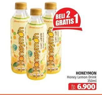 Promo Harga HONEYMON Honey Lemon Drink 330 ml - Lotte Grosir