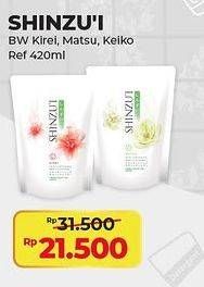 Promo Harga SHINZUI Body Cleanser Kirei, Matsu, Keiko 420 ml - Alfamart