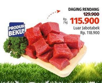 Promo Harga Daging Rendang Sapi  - Lotte Grosir