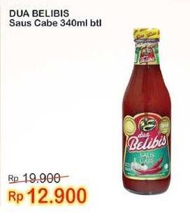 Promo Harga DUA BELIBIS Saus Cabe 340 ml - Indomaret