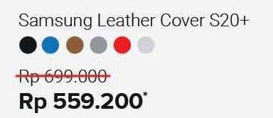 Promo Harga SAMSUNG Case Premium Leather S20+  - Erafone