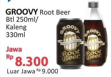 Groovy Root Beer Btl 250ml / Kaleng 330ml