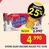 Promo Harga Khong Guan Malkist Crackers 135 gr - Superindo