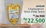 Promo Harga Jamur Champignon (Jamur Kancing) Slice 250 gr - Alfamidi
