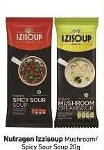 Promo Harga Nutragen Izzisoup Mushroom/Spicy Sour Soup  - Carrefour