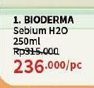 Promo Harga Bioderma Sebium H20 250 ml - Guardian