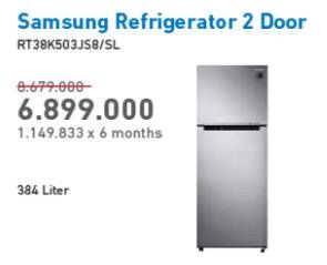 Promo Harga SAMSUNG RT38K5032S8 Refrigerator  - Electronic City
