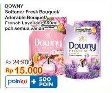 Promo Harga Downy Premium Parfum Fresh Bouquet, Adorable Bouquet, French Lavender 550 ml - Indomaret