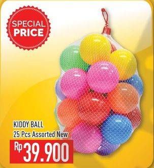 Promo Harga Kiddy Ball 25 pcs - Hypermart