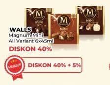 Promo Harga Walls Magnum Mini All Variants per 6 pcs 45 ml - Yogya