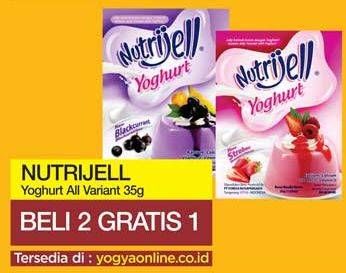 Promo Harga NUTRIJELL Yoghurt All Variants 35 gr - Yogya