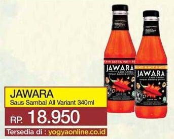 Promo Harga JAWARA Sambal All Variants 340 ml - Yogya