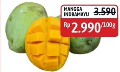 Promo Harga Mangga Indramayu per 100 gr - Alfamidi