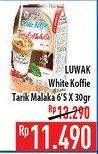 Promo Harga Luwak White Koffie per 6 sachet 30 gr - Hypermart
