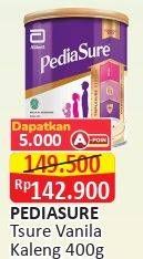 Promo Harga PEDIASURE Complete Triplesure Vanila 400 gr - Alfamart