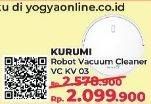 Promo Harga KURUMI KV 03 Robot Vacuum  - Yogya