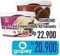 Promo Harga DIAMOND Ice Cream All Variants 700 ml - Hypermart