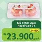 Promo Harga My Fruit Apel Royal Gala 2 pcs - Alfamidi
