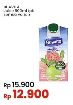 Promo Harga Buavita Fresh Juice All Variants 500 ml - Indomaret