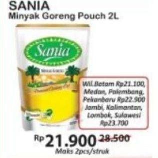 Promo Harga SANIA Minyak Goreng 2000 ml - Indomaret